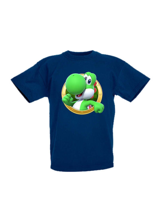 Kid T-shirt Tralala Super Mario Yoshi 13 Navy Blue