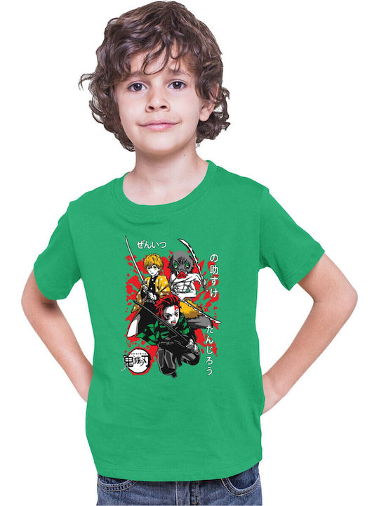 Kid T-shirt Demon Slayer Kimetsu No Yaiba Trala...