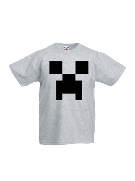 Детска тениска Tralala Minecraft Creeper Face 1...
