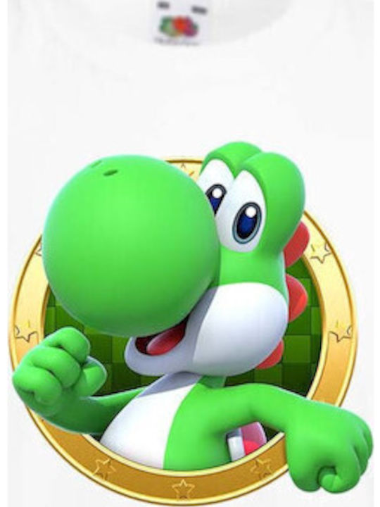 Kid T-shirt Tralala Super Mario Yoshi 13 White