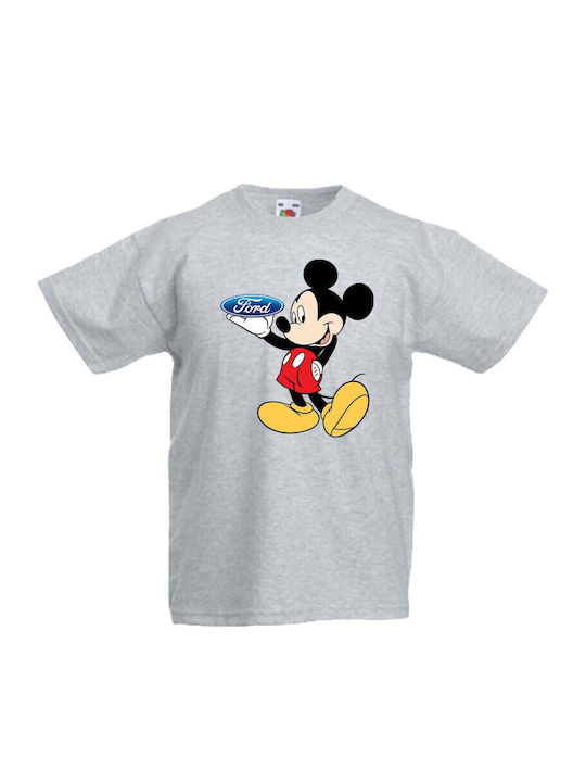 Kid T-shirt Minnie Mouse Mickey Mouse Disney Tralala Mickey Mouse Ford Grey