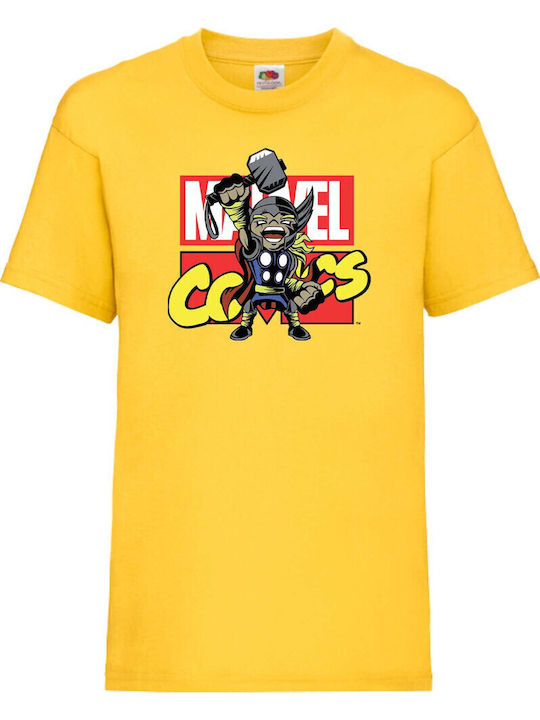 Kid T-shirt Tralala Marvel Marvel Comics Thor Yellow