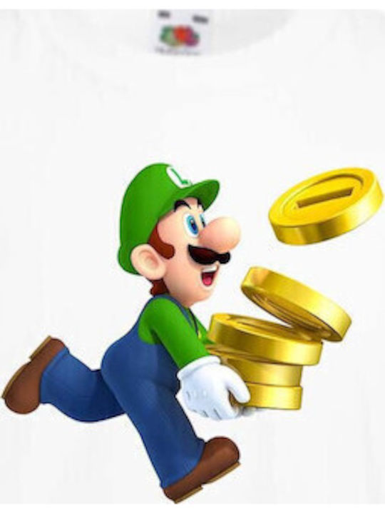 Детска тениска Tralala Super Mario Luigi Coins ...