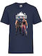 Kid T-shirt Epic Games Tralala Battle Royale Fortnite 8 Navy