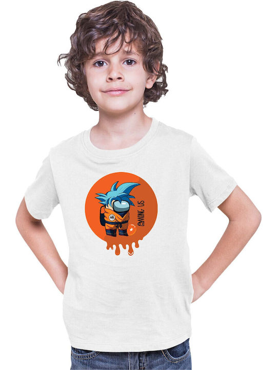 Kid T-shirt Dragon Ball Z Tralala Goku Among Us...