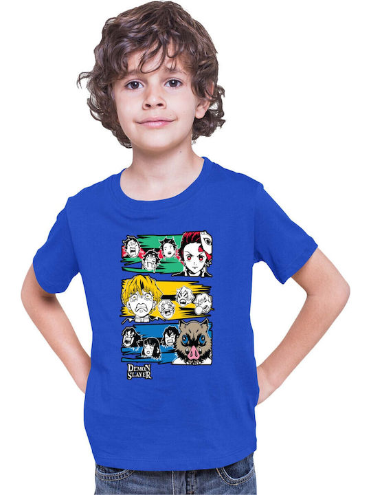 Tricou pentru copii Demon Slayer Kimetsu No Yai...