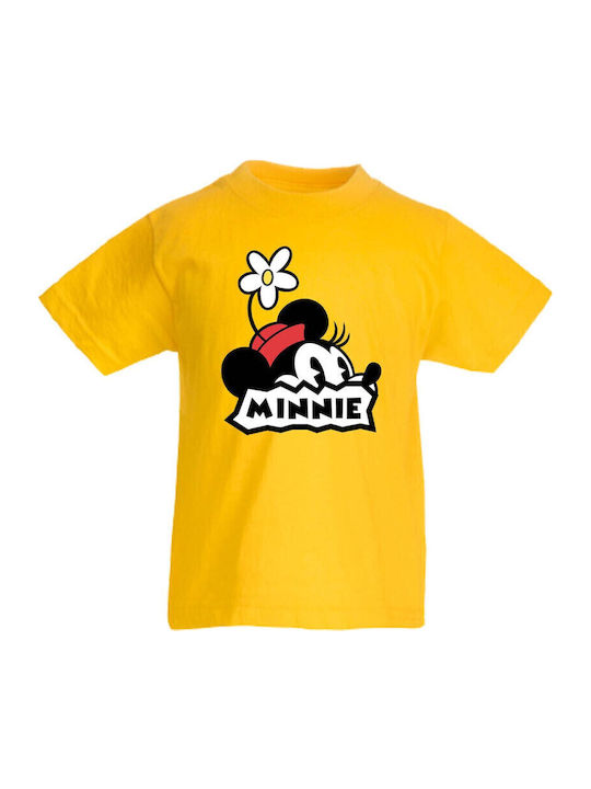 Kinder T-Shirt Minnie Maus Mickey Maus Disney T...