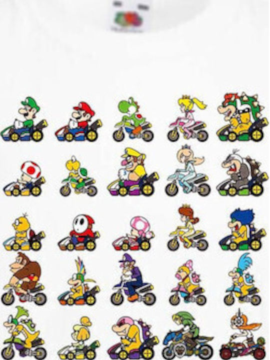 Детска тениска Tralala Super Mario Kart All Sta...