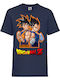 Kinder T-Shirt Japan Animation Tralala Dragon Ball Z 01 Marineblau