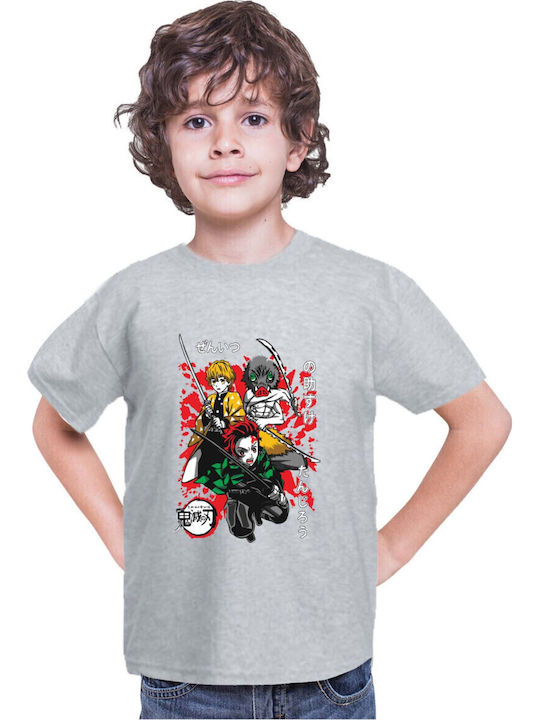 Kid T-shirt Demon Slayer Kimetsu No Yaiba Trala...