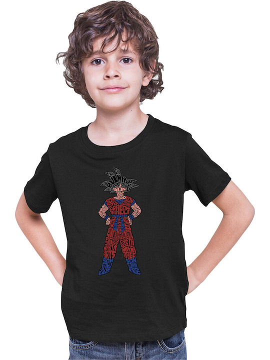 Kinder T-Shirt Dragon Ball Z Tralala Goku 04 Sc...