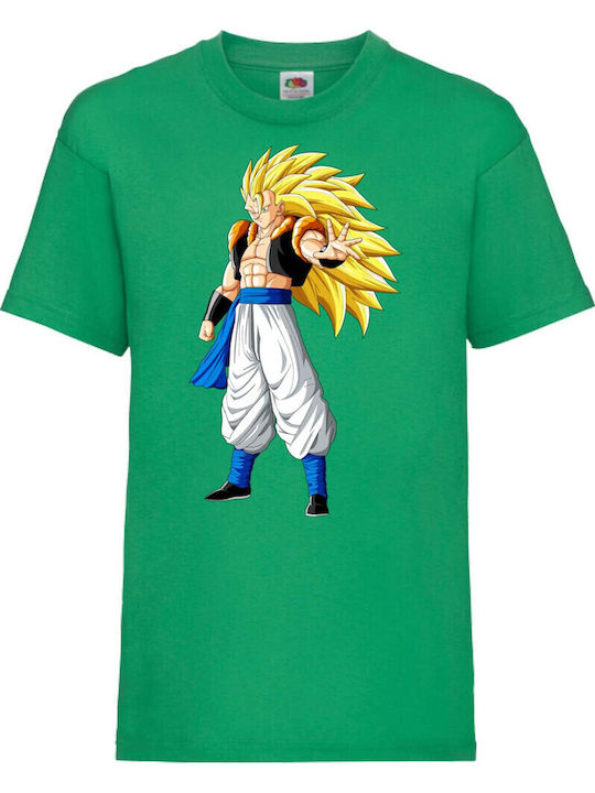 Kid T-shirt Japan Animation Tralala Dragon Ball Z 13 Green