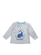 Kids' Shirt Long Sleeve Grey Blue Grey Blue Dolphin