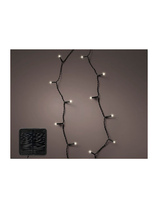 120 Lights LED Cold White Solar in String 1pcs