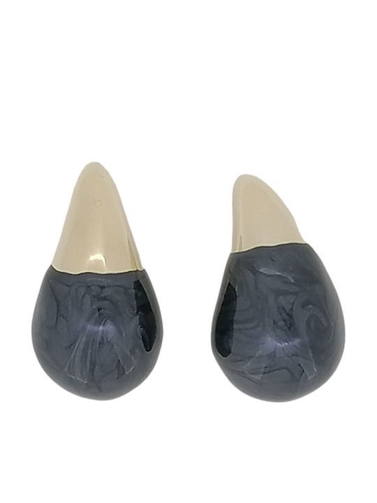 Ro-Ro Accessories Σκουλαρίκια Μαύρα
