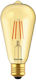 Toshiba LED Bulb 4.5W for Socket E27 and Shape ST64 Warm White Dimmable