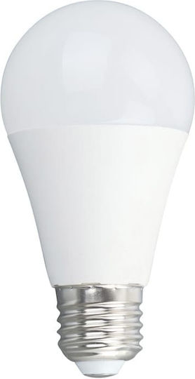 Redled Bec LED 10W pentru Soclu E27 și Formă A60 Alb cald