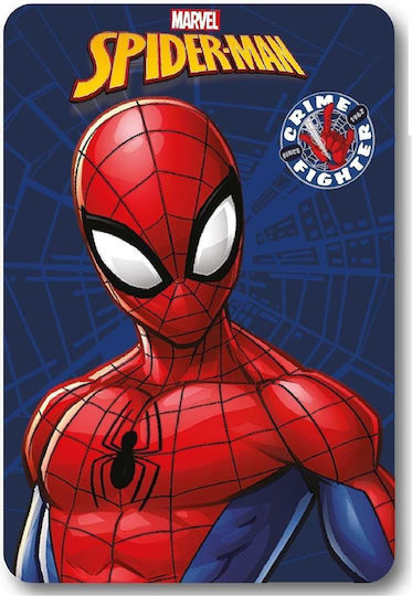 Dimcol Κουβέρτα Fleece Spider-man Blue 100x140εκ.