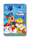 Dimcol Fleece Kinderdecke Blau 100x140cm