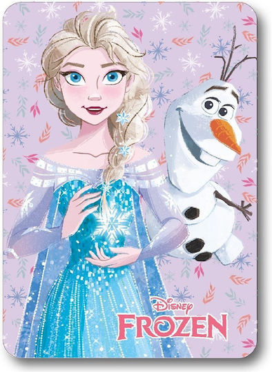 Disney Одеяло Флийс Frozen Лилаво 100x140см