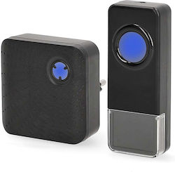 Nedis Wireless Doorbell Black Nedis Wireless Doorbell Black