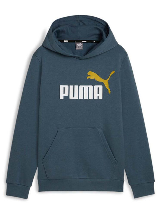 PUMA Fleece Kinder-Sweatshirt mit Kapuze und Ta...