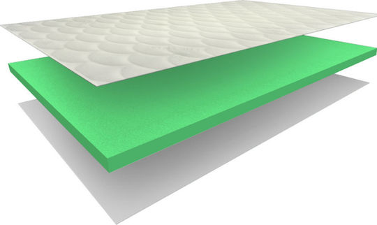 Eco Sleep Matratzentopper Übergröße Schaumstoff 160x200cm