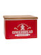 Iliadis Christmas Container Metallic Red L30xW20xD19cm.