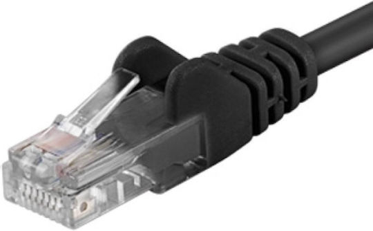 PremiumCord U/UTP Cat.6 (Gigabit) Καλώδιο Δικτύου Ethernet 0.5m Μαύρο