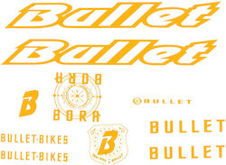 Bullet Bicycle Sticker