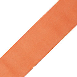 Elastisch Glänzend Dünn Orange 5cm Meter