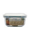 Uniglass Glass Lunch Box Transparent 1100ml