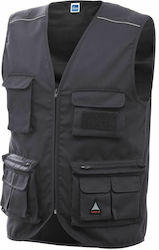 Siggi Chrome Vest Men's Safety Vest Gray