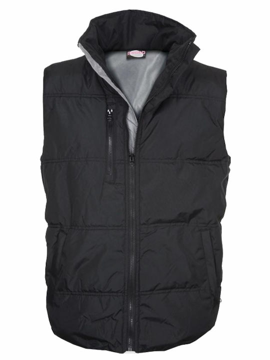 Fageo Waterproof Men's Safety Vest Black