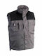 Herock Donar Men's Safety Vest Gray