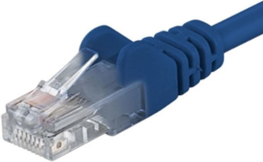PremiumCord U/UTP Cat.6 (Gigabit) Καλώδιο Δικτύου Ethernet 0.5m Μπλε