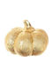 Atmosphera Christmas Figure Pumpkin Gold Height 14cm