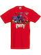 Kid T-shirt Poppy Playtime Tralala Red