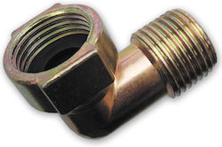 Elbow Connector 1/2" Male X 1/2" Female Zinc