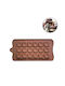 Non-stick Silicone Chocolates 18 Cups Baking Pan 20x10cm