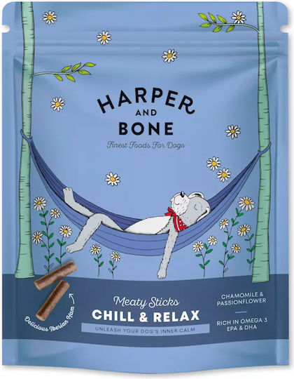 Harper and Bone Λιχουδιές σε Stick Σκύλου με Ζαμπόν, Κρέας, Γαλοπούλα, Ρύζι, Σολομό και Τόνο 75gr