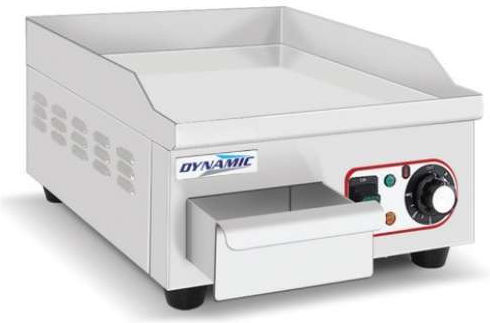 Dynamic Commercial Flat Top Electric Griddle with Flat Plate 2kW