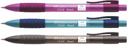 Faber-Castell Click Механичен Молив за Рисуване Пластмасово 2мм с Ножица 1бр (Различни цветове)