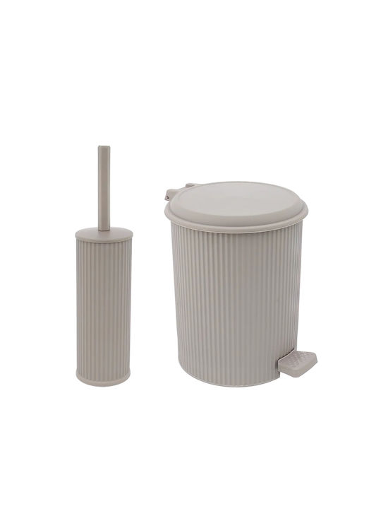 Sidirela Nostalgia Plastic Bathroom Basket 7lt Black