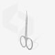 Staleks Nail Scissors Stainless with Curved Tip Cuticles Silver SX-21/2M 1 Piece