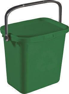 Coș de gunoi verde Multiboxx Bio 6l