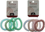 Viosarp Coil Scrunchies 4pcs