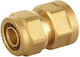 Novara Rubinetterie Female Compression Tube Fitting Brass 1/2" 16mm 00875-d