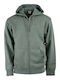 Through Hoody Sweatshirt Khaki