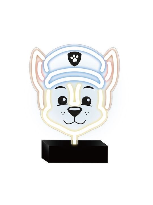 Forever Light LED Kinder Dekorative Lampe Weiß 25x25cm